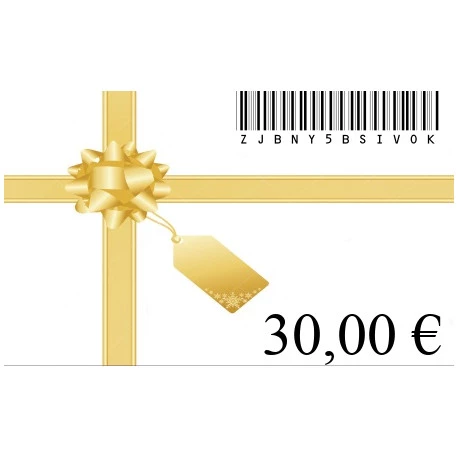 Carte cadeau 30