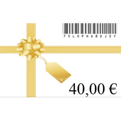 Carte cadeau 40